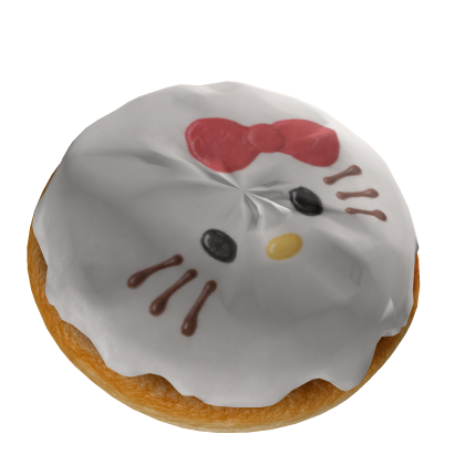 Sweet Bow Kitty Donut  Roblox item
