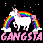Princess Gangsta Unicorn