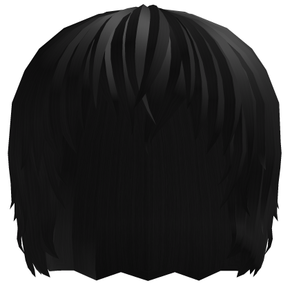 Mid Length Black Mop Top Hair