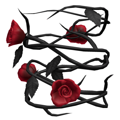 Gothic Red-Black Roses - Right Arm [1.0] thumbnail