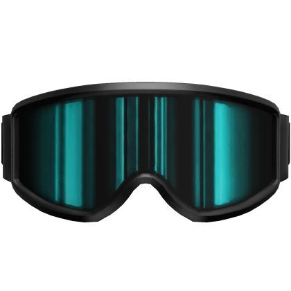 Blue Ski Goggles