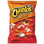The orange Cheetos