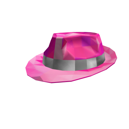 Pink Sparkle Time Fedora Roblox item