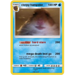hamsters only!