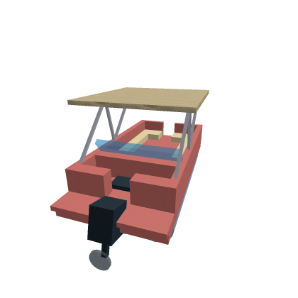 Large Pontoon Boat
