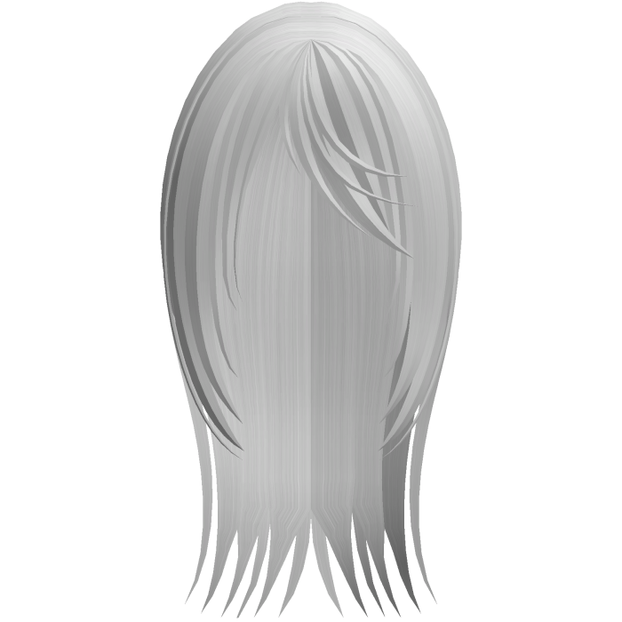 white long emo vkei moe anime hair