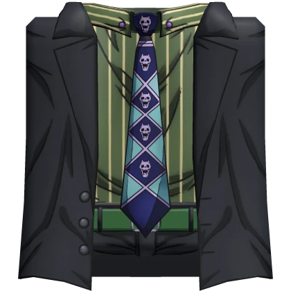 Kira Yoshikage Suit [Black] [R6] | Roblox Item - Rolimon's