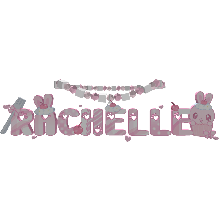 ♡ : rachelle cute cupcake bunny