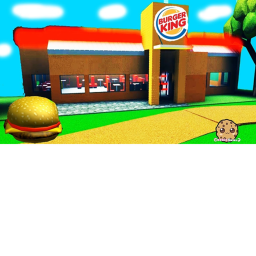 burger king on a baseplate