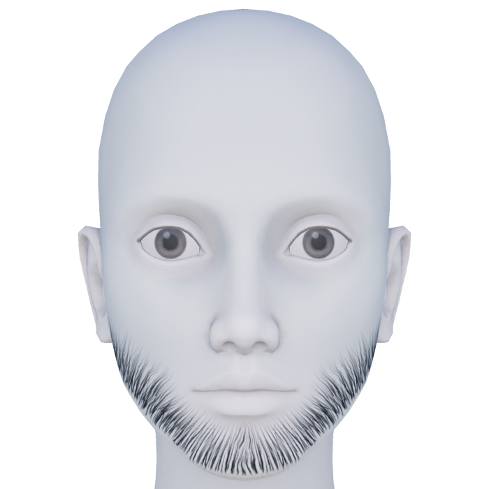 Black Stubble Beard