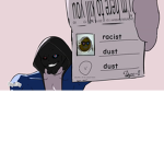 Knife and dust
