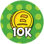 Earned 10,000 Coin