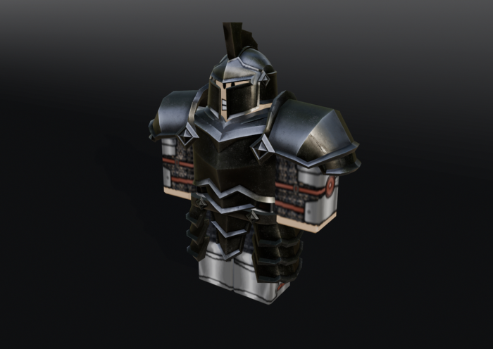 Roblox Elite Knight Armor Model Set preview 1