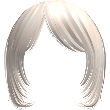 ۶ৎ | pastel blonde combo bangs side swept scene v2 Roblox item