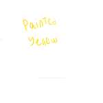 Painted yellow