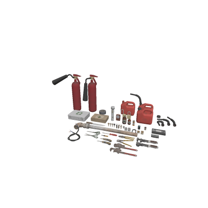 Survival Horror Inventory Props Pack