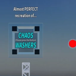 An almost perfect recreation of "Chaos Washers" icon