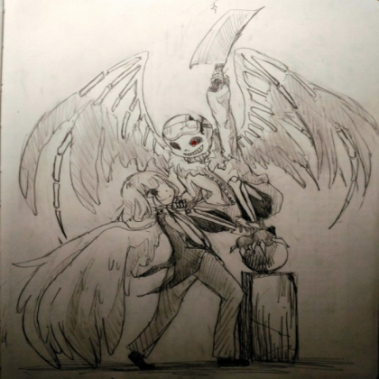 Horror Bird tale Sans? Roblox decal