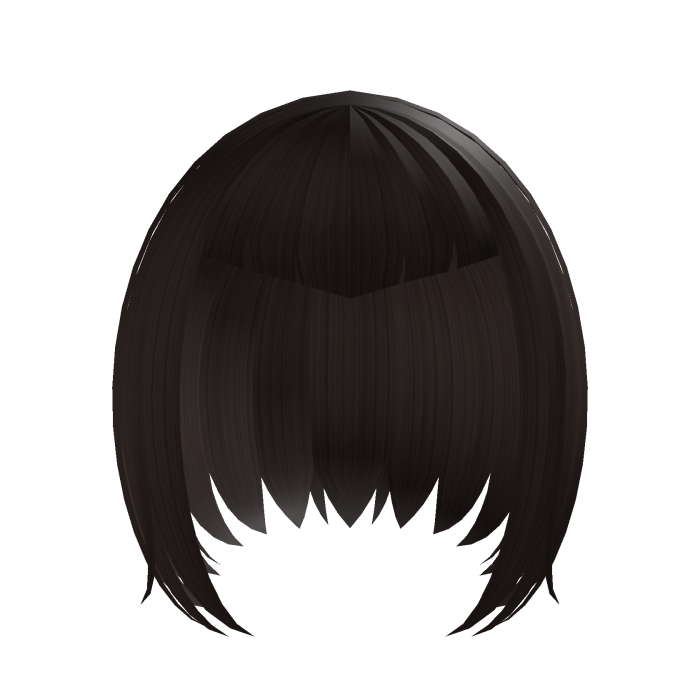 Brown gothic vampire cute short bob