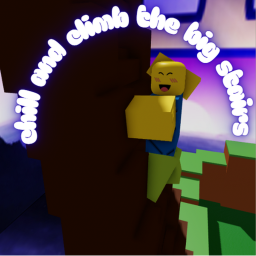 Chill and climb the big stairs