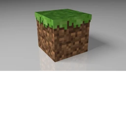 Find the little Minecraft grass block icon