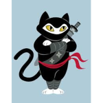 Ninja cat army