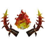 [ 💎 HORNFLK 💎 ] Fiery Horns of Darkness