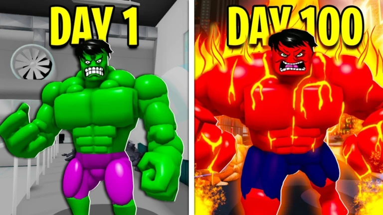 Hulk Smash Simulator Codes and Experience, Image source: Roblox.com