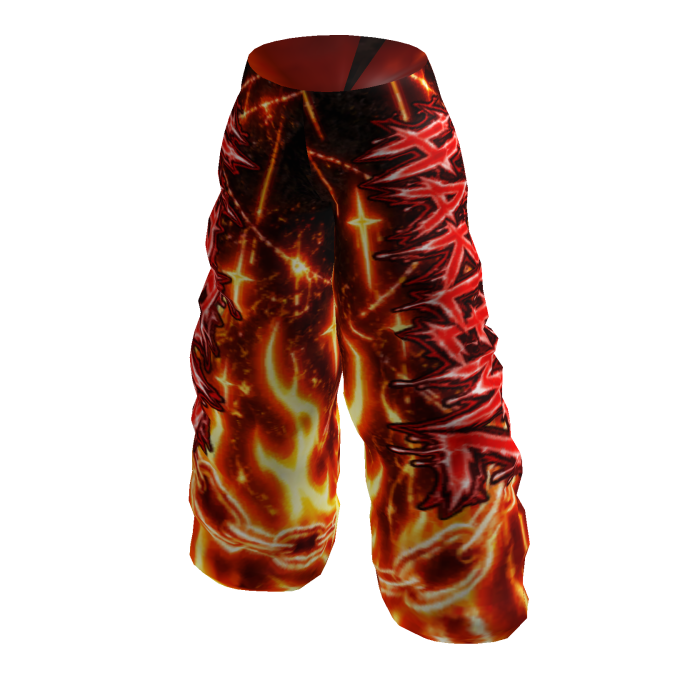 Pant neon orange