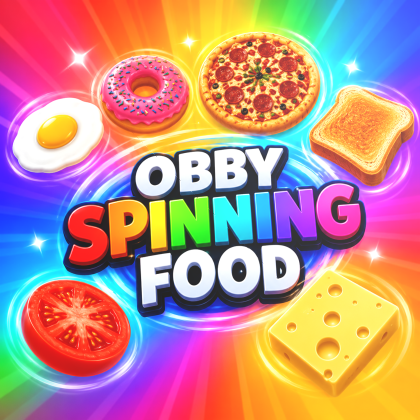 Obby Spinning Food Made By Zelgraz