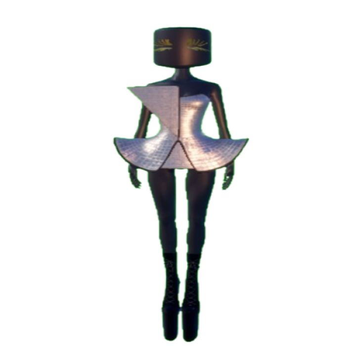 Celebrity Dress Lady Gaga x DTI Dress To Impress Roblox decal