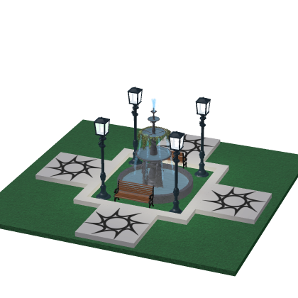 [NEW!] Beautiful Fountain Spawn Area Model