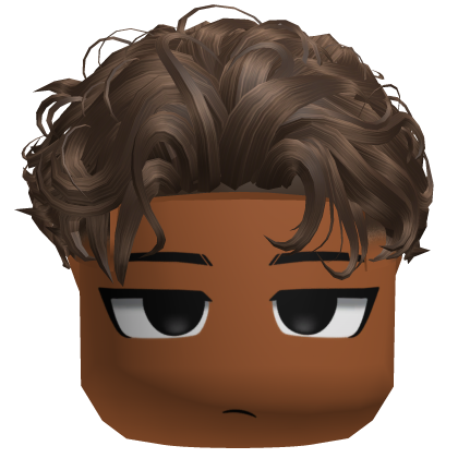 Grunge Boy Top Slickback Chocolate Brown Roblox item