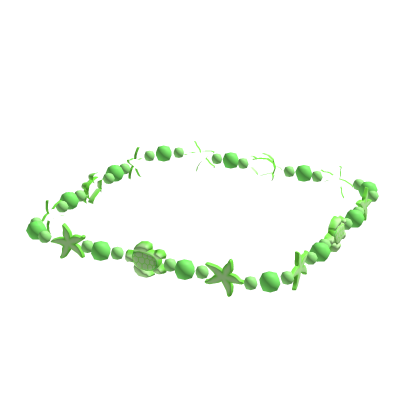 Beach Anklet In Light Green