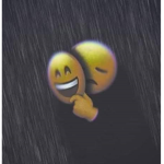 Fake smile .