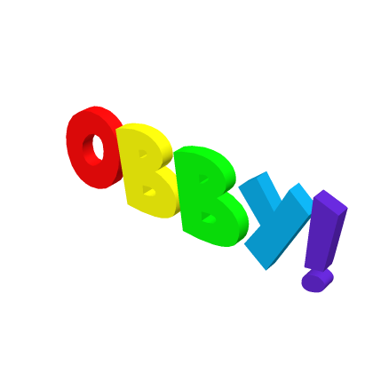 🔗 OBBY Text Tower Block Checkpoint