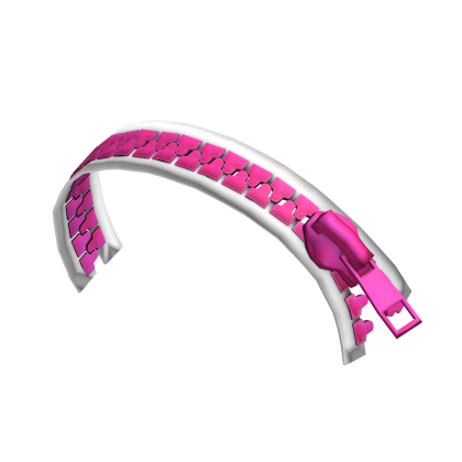 White & Pink HARAJUKU XL Zipper Roblox item