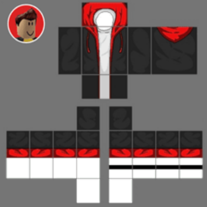 roblox-skins-red-hoodie-template Roblox decal