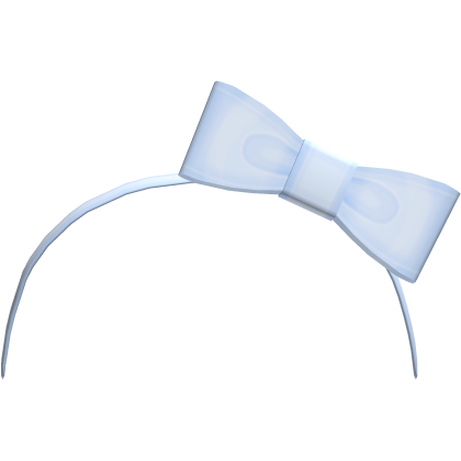 blue sweet tweencore bow headband Roblox item