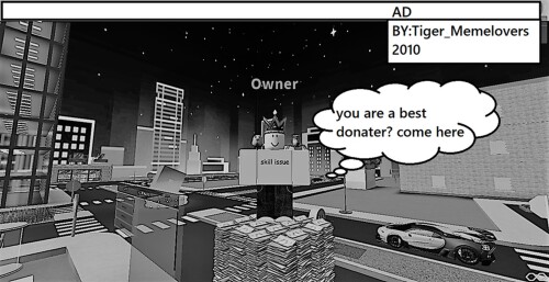 AFK and someone give a money