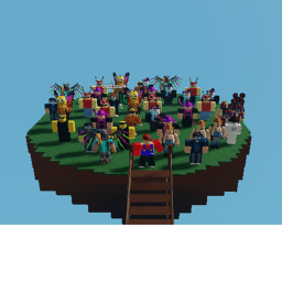 A game with popular people and a statue of me
