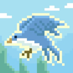 Blue swallow