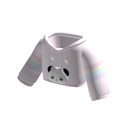 ♡ adorable kawaii panda hoodie thumbnail