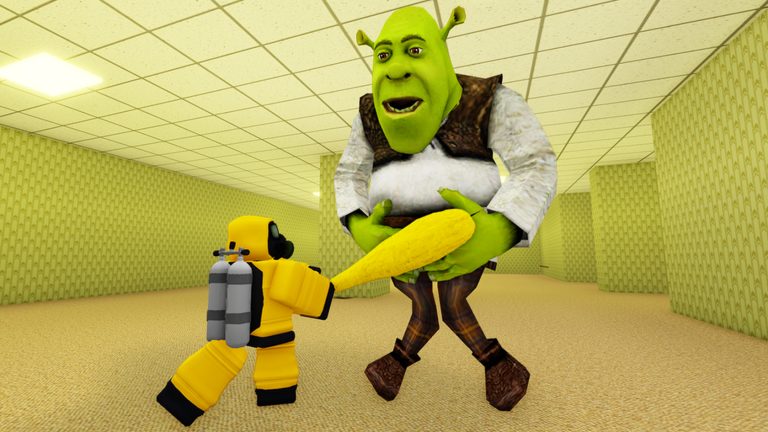 💀Shrek in The Backrooms screenshot 6