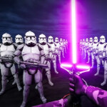 💥Starkiller Battleground [NEW Light Saber & Guns]