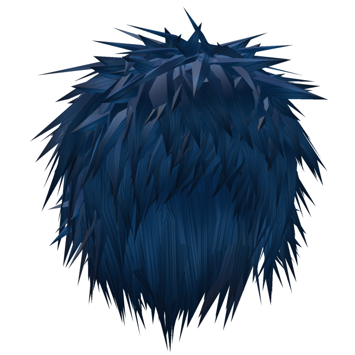 blue messy emo hair v3.