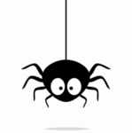 Silky spider clothing