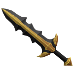 Golden Hellhorn Blade