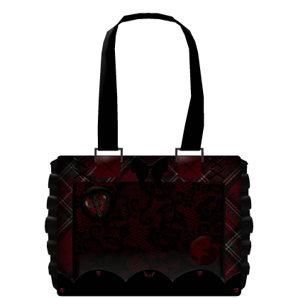 Blue Gothic Plaid Ita Bag