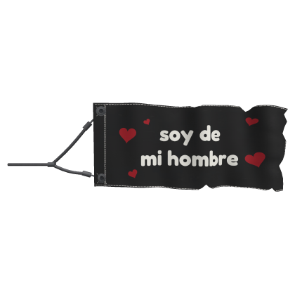 [waist] soy de mi h.. red hearts tow banner